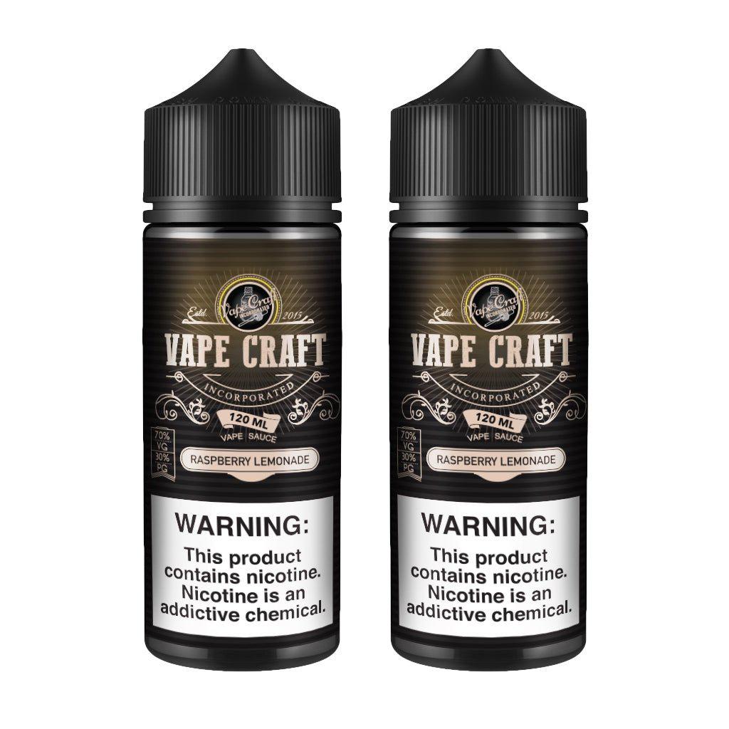 Vape Craft Raspberry Lemonade 2 Bottle Bundle-eJuice.Deals